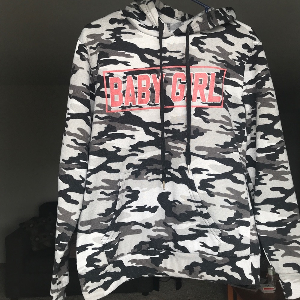 Babygirl army sweatshirt